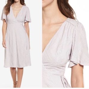 Beautiful ASTR Lilac/Lavender Wrap Dress M